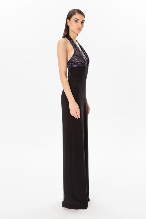 Jumpsuit With Back Decollete